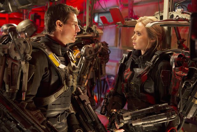 David James/Warner Bros. Pictures/courtesy Everett Collection Tom Cruise and Emily Blunt in 'Edge of Tomorrow'