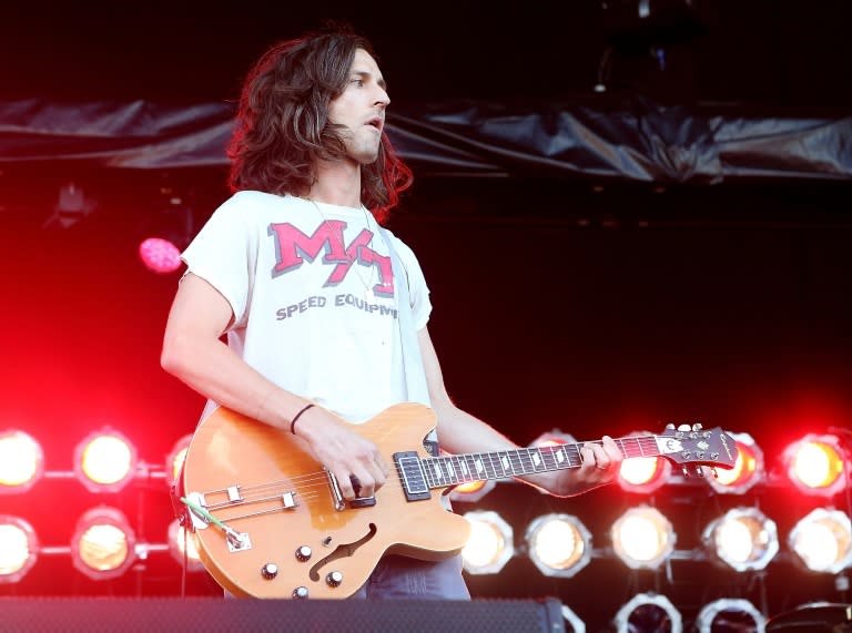 Nick Valensi of The Stokes, pictured in 2014, is at ease with his own voice on the new album, "New Skin"