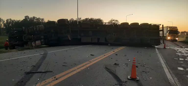 La colisión sucedió en la ruta Nacional 158