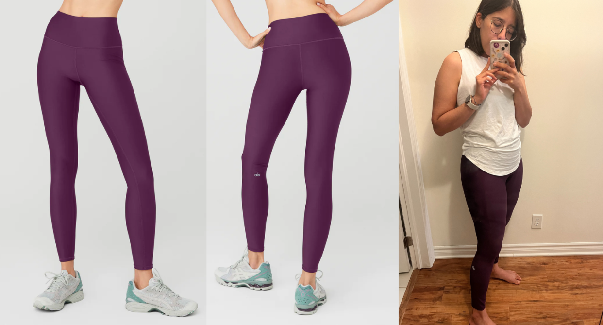 I tried Alo Yoga's most popular leggings: Here's what I thought. Photos via Alo Yoga, Kate Mendonca.