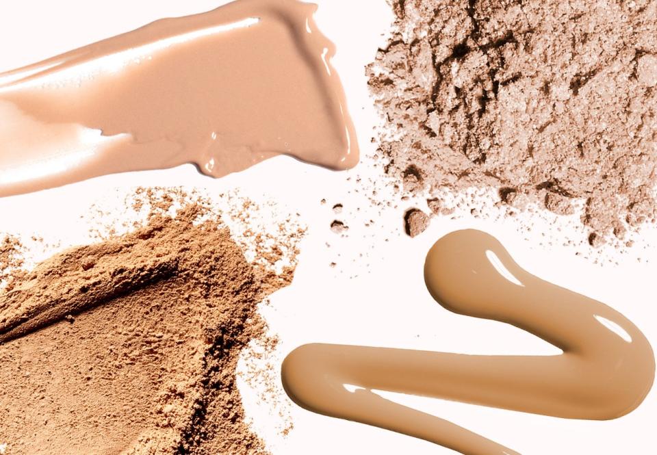 We chatted with a celebrity makeup artist to find out the secret to keeping your powder foundation from caking when layered over cream or liquid concealer.