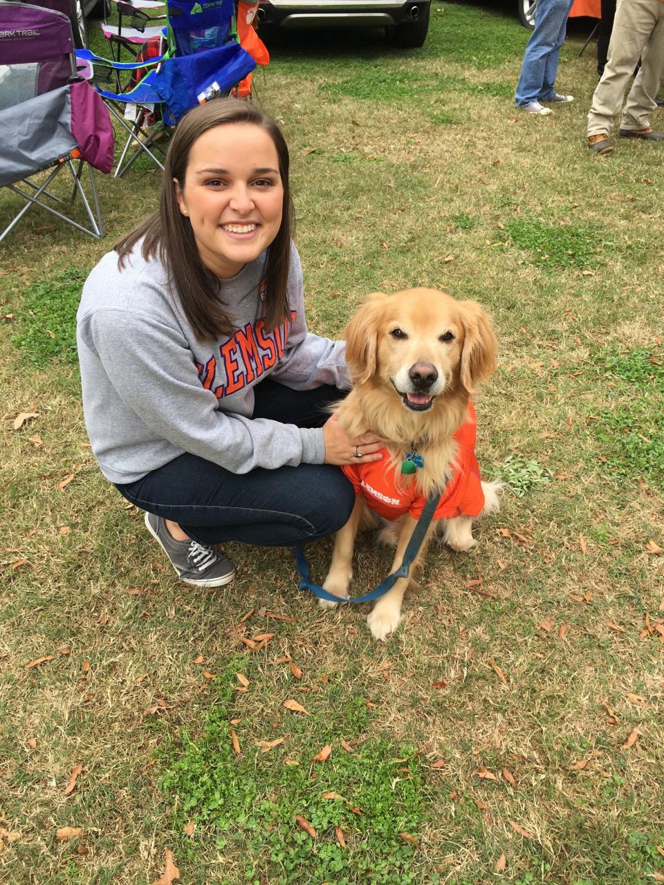 Sallie Gregory-Hammett says Charlie "was just the happiest dog. He had a lot of personality."