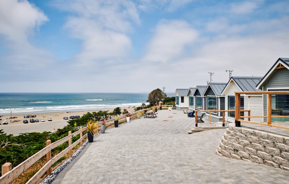 Houses and Beach at Dillon Beach Resort