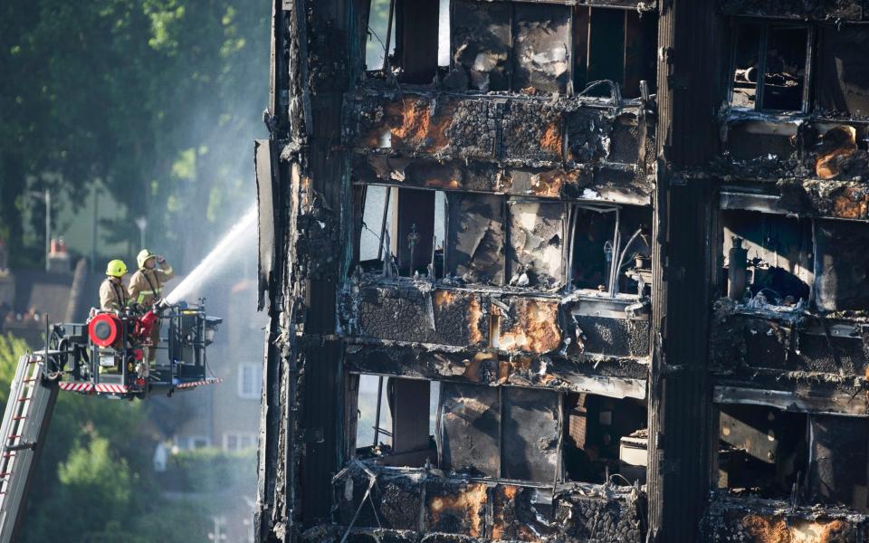 The blaze took 72 lives - Eddie Mulholland for The Telegraph