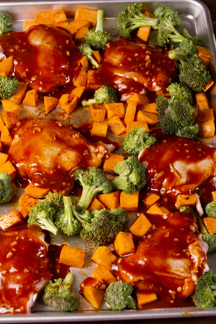 BBQ Sheet Pan Chicken