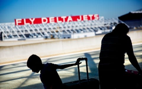 Delta is the big player at Atlanta - Credit: GETTY