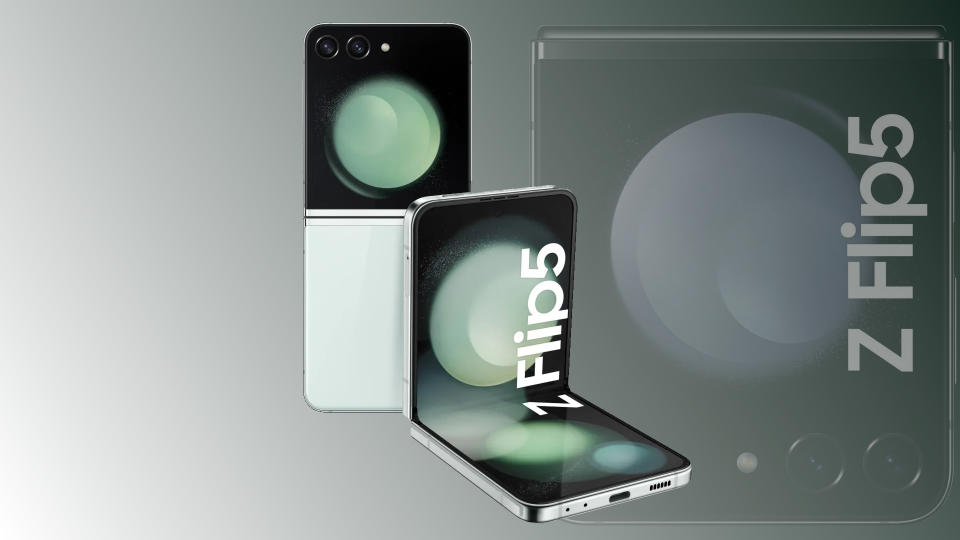 Samsung Galaxy Z Flip 5 render