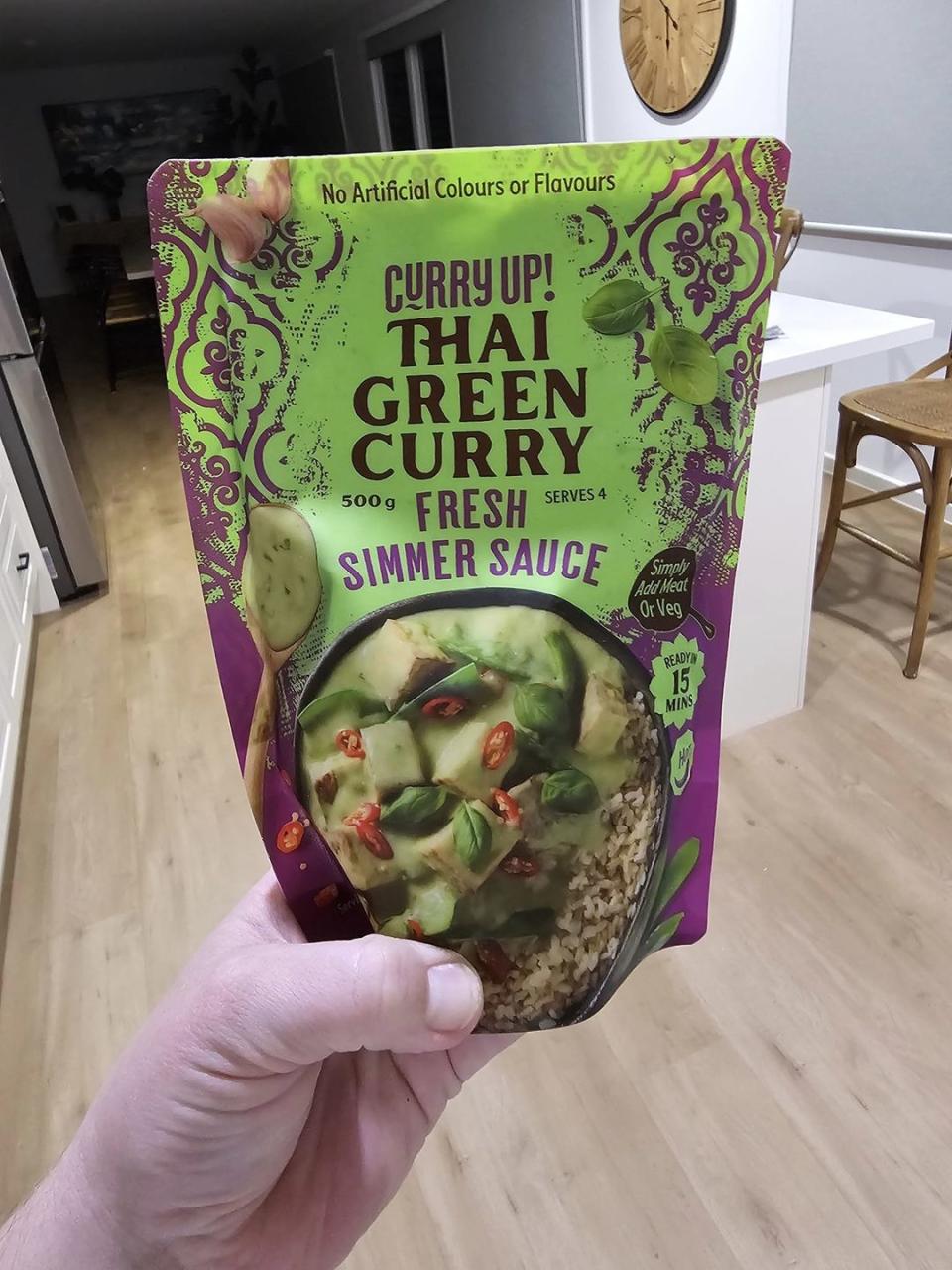 The Thai Green Curry Simmer Sauce was a hit. Credit: Facebook 