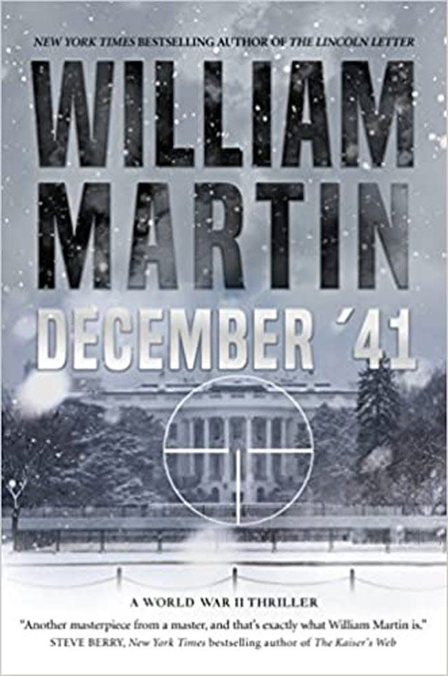 Author William Martin will talk about his latest book, "December '41" on Sept. 23 in Harwich Port.