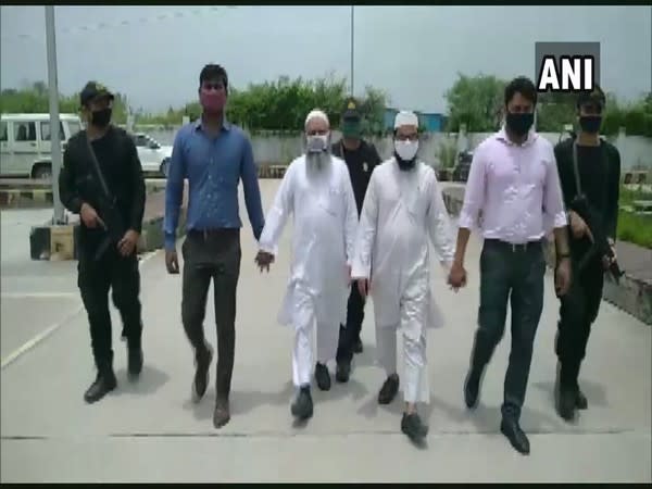 UP ATS arrested two persons in Delhi for forced religious conversion. [Photo/ANI]