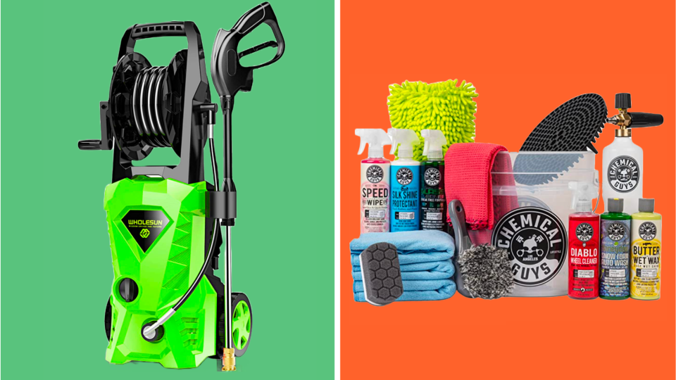 Shop spring cleaning deals on products perfect for cleaning up your home's exterior, including pressure washers and garden hoses.