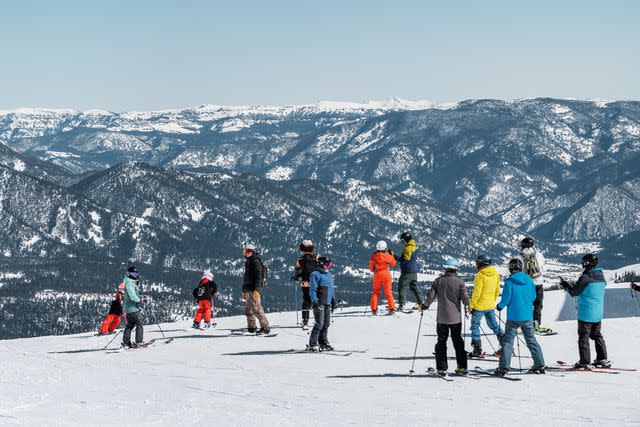 <p>Mark Hartman</p> The view from the top of the Swift Current lift.