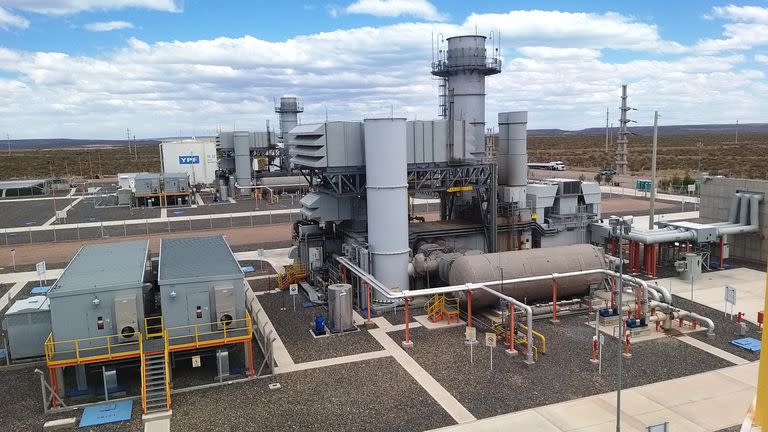 YPF Luz en Loma Campana, yacimiento de Vaca Muerta