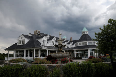 FILE PHOTO - A view of the clubhouse at the Trump National Golf Club Westchester in Briarcliff Manor, New York, U.S. on June 7, 2016. REUTERS/Mike Segar/File Photo