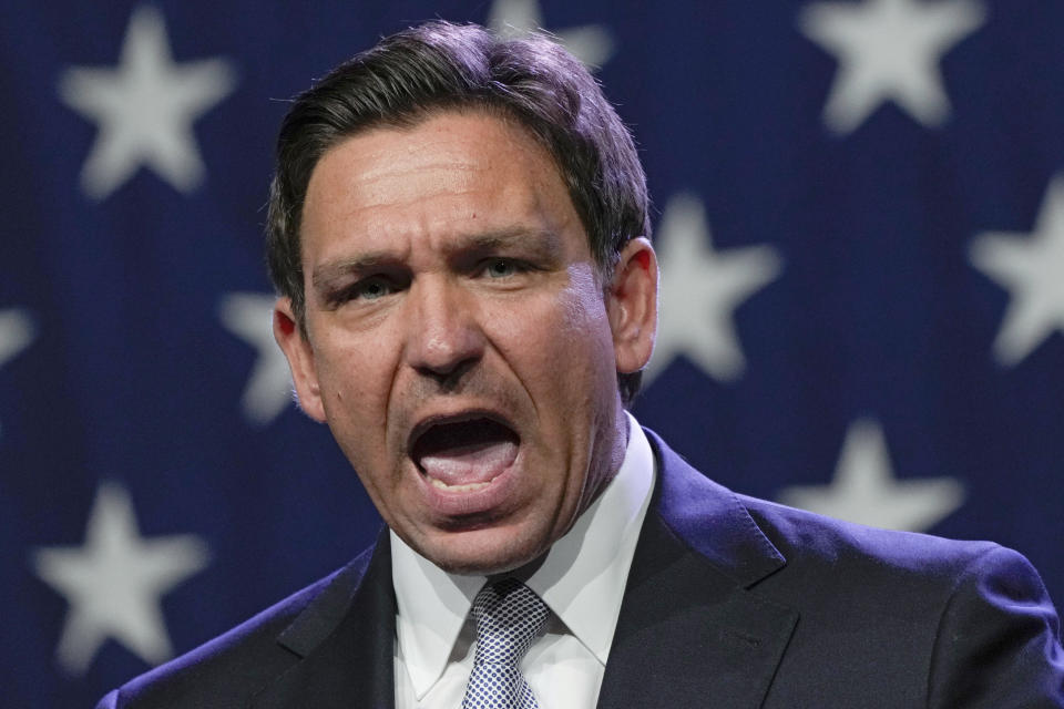 Gov. Ron DeSantis (Charlie Neibergall / AP file)