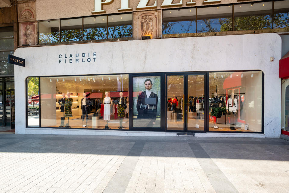 A Claudie Pierlot store in Paris