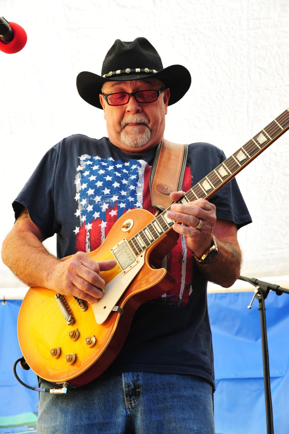 Veteran Bastrop bluesman and rocker Larry Wilson still going strong, including regular performances at Smithville’s Fat Cat Lounge.