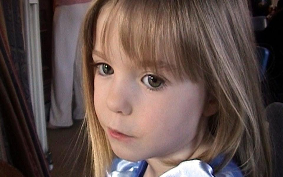 Madeleine McCann, who disappeared in May 2007 - AP