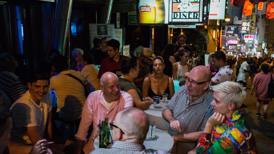 Lan Kwai Fong during its heyday in 2017 - Billy H.C. Kwok/Getty Images