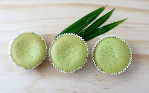 Pandan cupcakes - Credit: Alamy