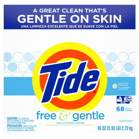 Tide Free & Gentle Powder Laundry Detergent (Walmart / Walmart)