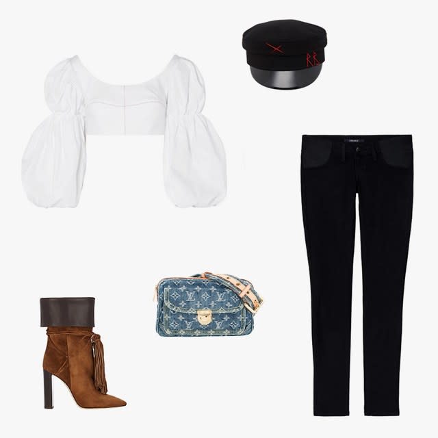 polyvore louis vuitton outfit