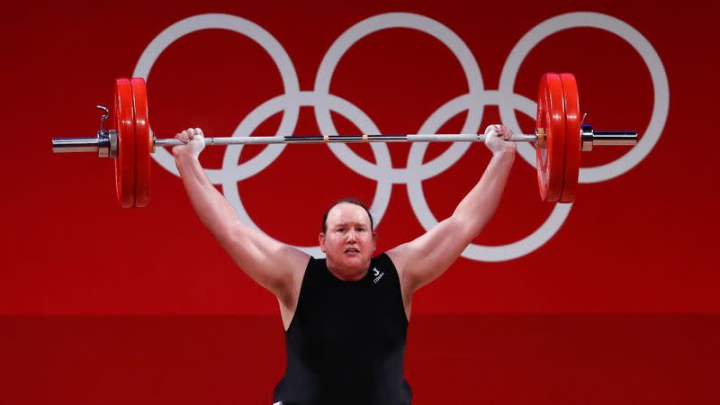 FILE PHOTO: Weightlifting - Women's +87kg - Group A