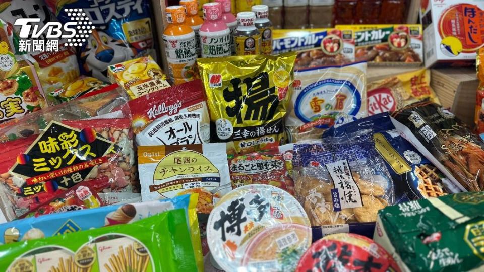 家樂福日本週登場，祭出300多件日本商品。（圖／許稚佳攝）