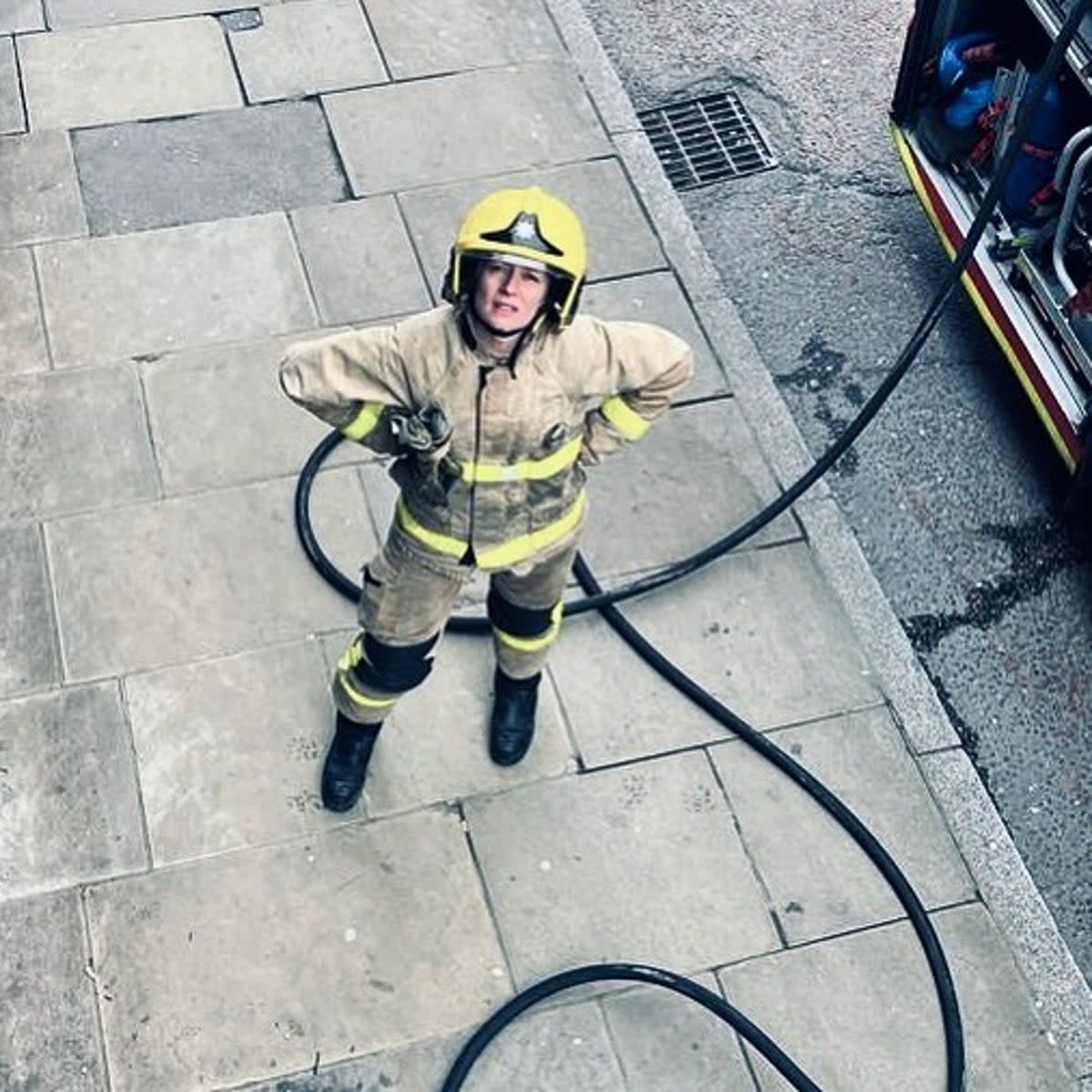 Lancashire Fire and Rescue Service described Barr as a ‘dedicated and courageous’ in a tribute shared online (Beccy Barr Instagram)