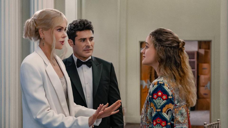nicole kidman, zac efron and joey king star in a family affair, a good housekeeping pick for best movie 2023