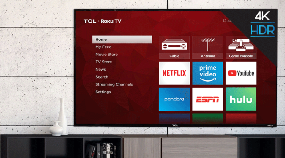 A remote is included with your purchase, or you can control the TV via the Roku mobile app for iOS and Android devices.