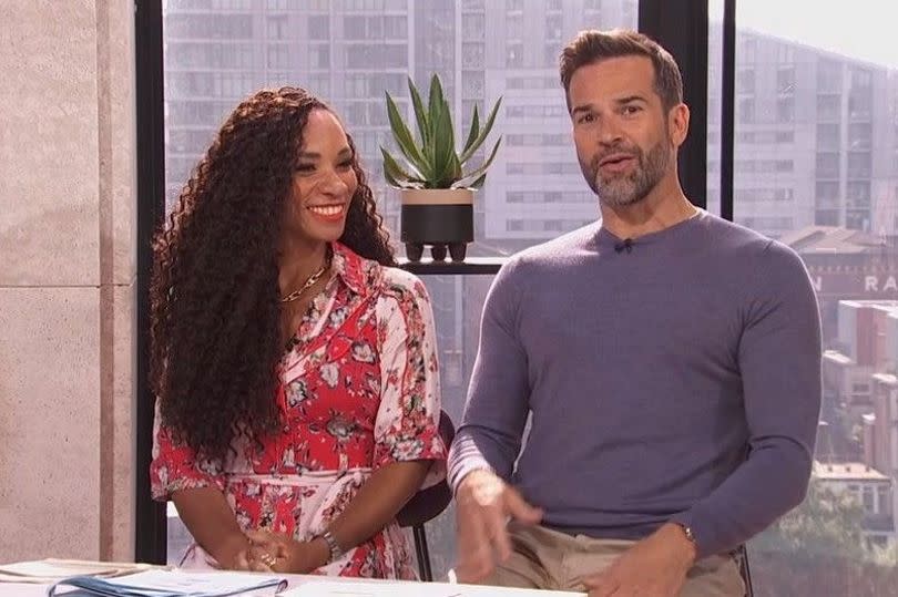 Michelle Ackerley and Gethin Jones on BBC Morning Live