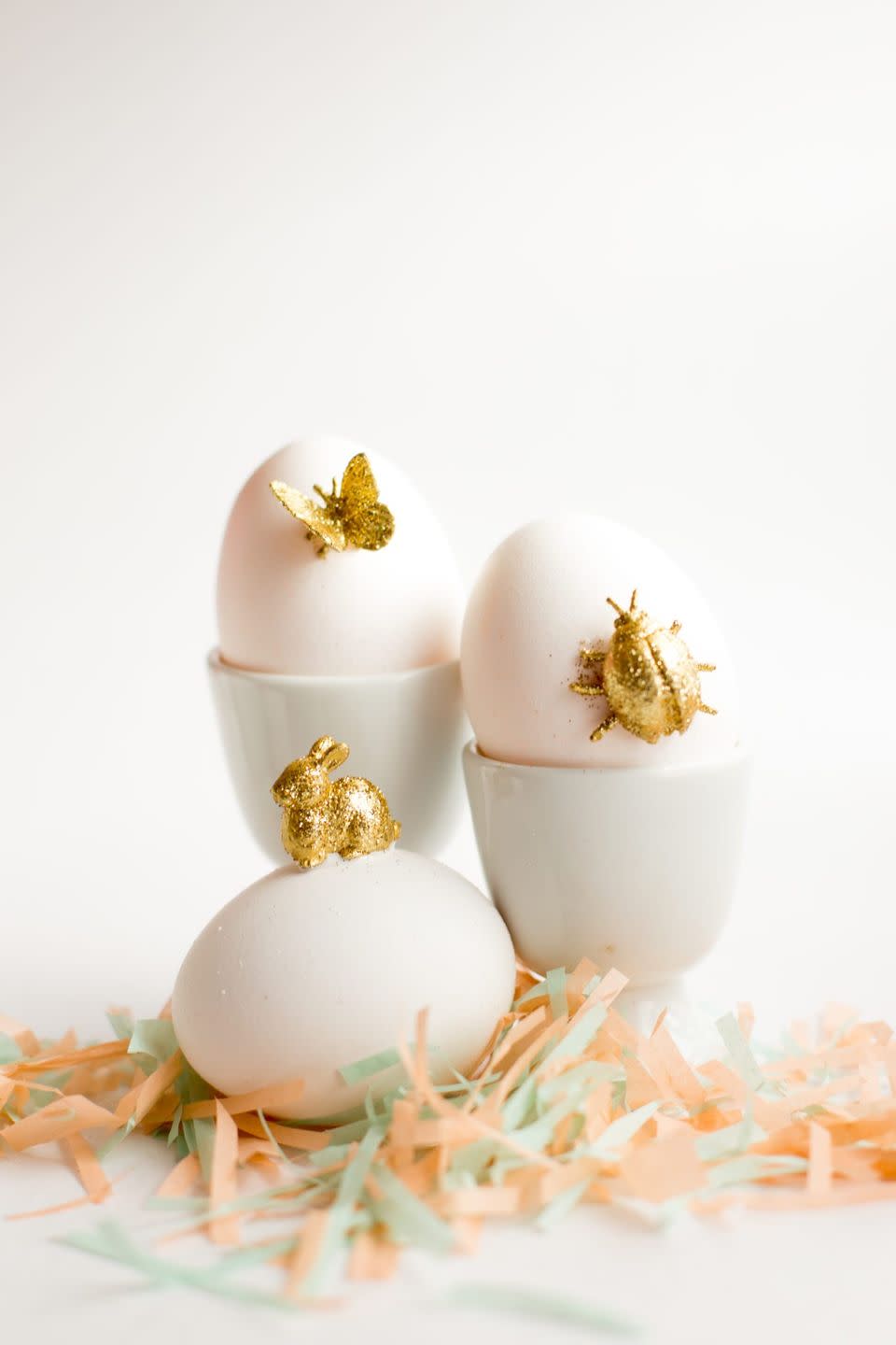 27) Gold Animal Eggs