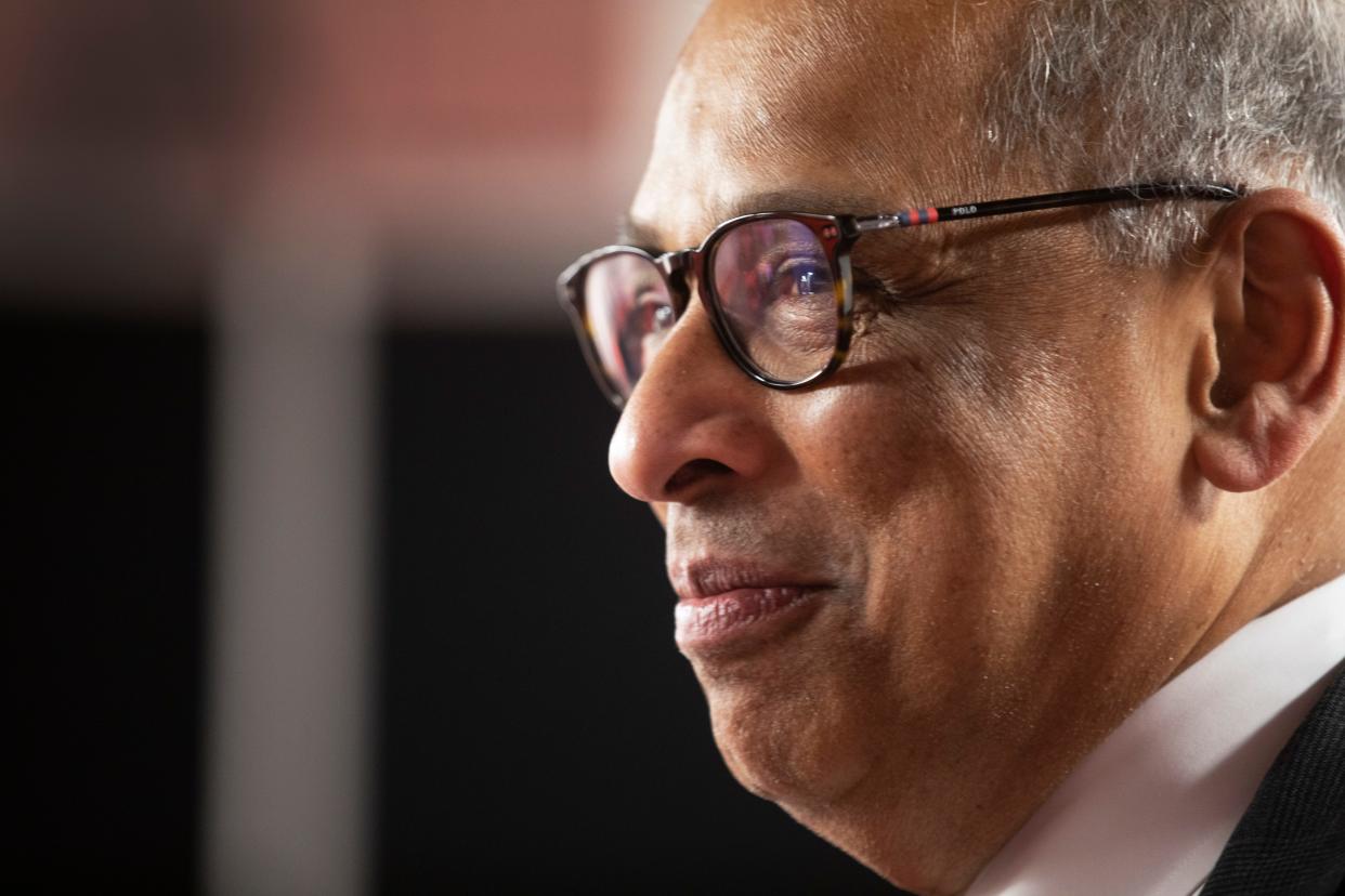 Neville Pinto is the 30th president of the University of Cincinnati. He's been in the position since 2017. UC was founded in 1819. Over 46,000 students were enrolled for the 2021-2022 school year. Photographed Friday, April 29, 2022