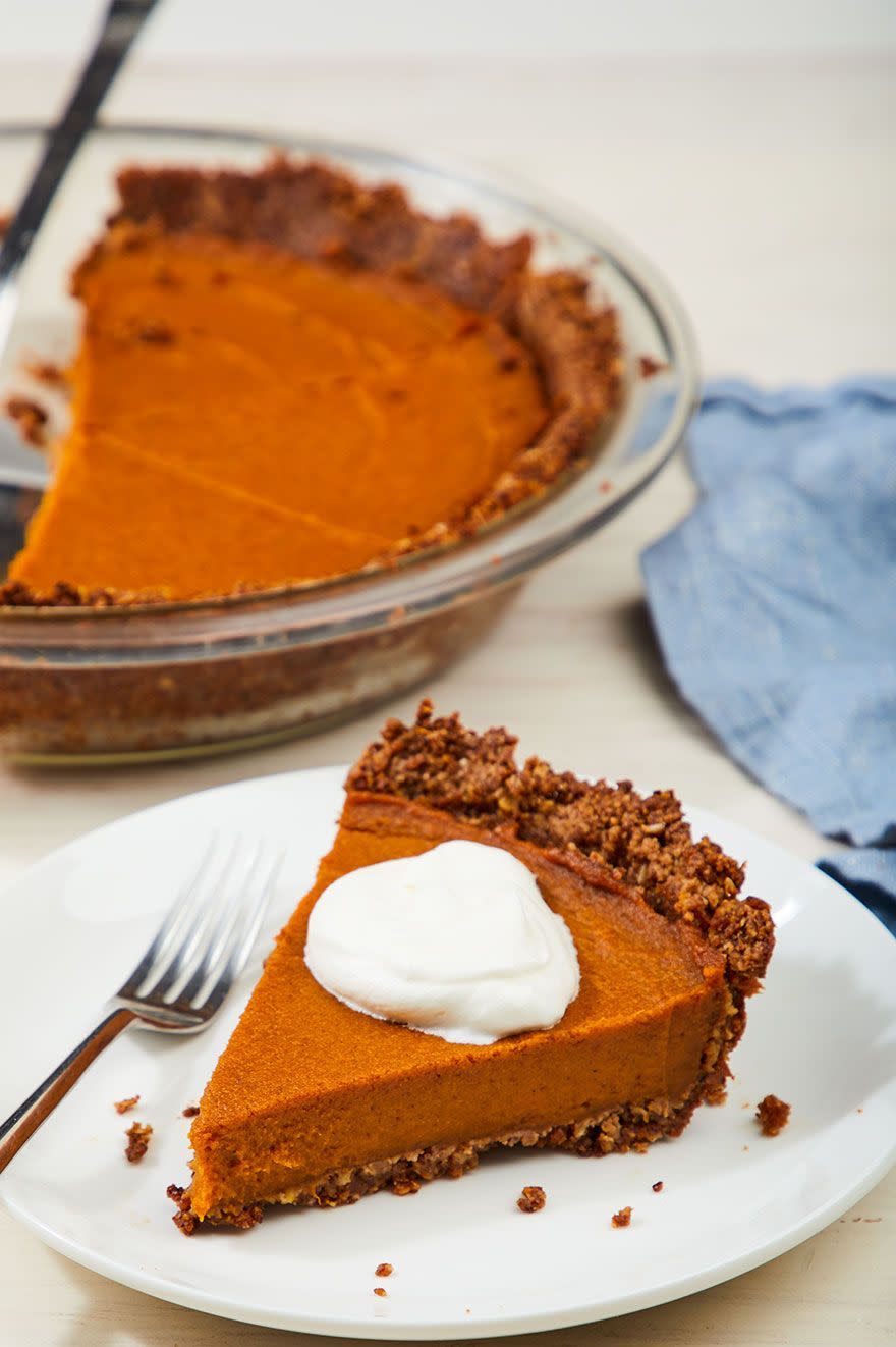 Vegan Pumpkin Pie