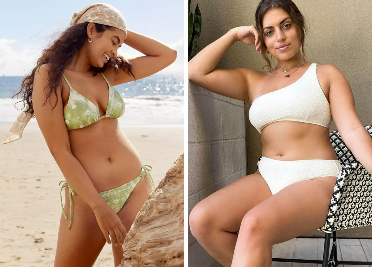 These Are The Most Flattering Swimsuits for Short Torsos