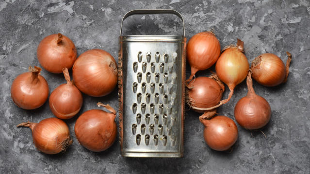 How to Dice an Onion With a Box Grater