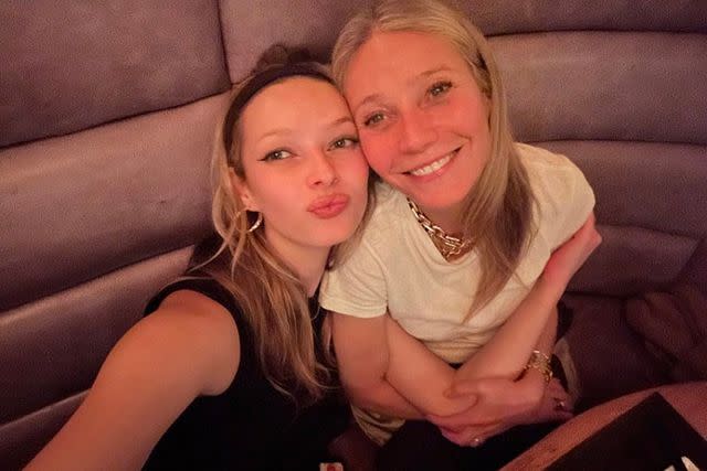 Gwyneth Paltrow/Instagram Apple Martin and Gwyneth Paltrow