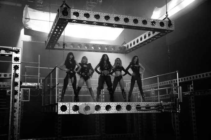 Pussycat Dolls have teased images from their new music video (Pussycat Dolls)