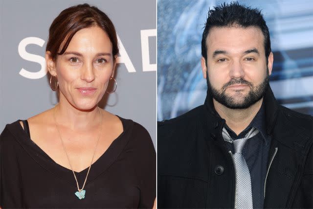 <p>Cindy Ord/Getty; Albert L. Ortega/Getty</p> Amy Jo Johnson and Austin St. John