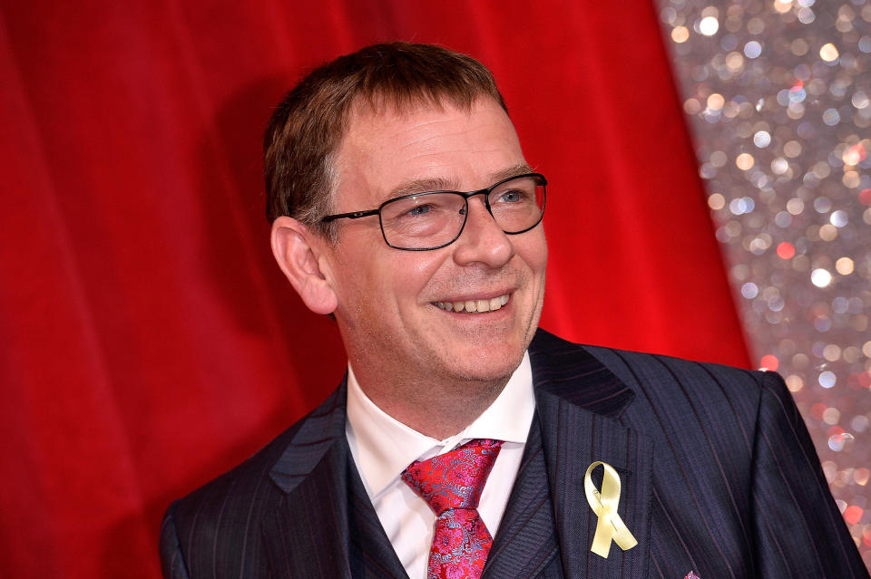 MANCHESTER, ENGLAND - JUNE 03:  Adam Woodyatt  attends The British Soap Awards at The Lowry Theatre on June 3, 2017 in Manchester, England. The Soap Awards will be aired on June 6 on ITV at 8pm.  (Photo by Jeff Spicer/Getty Images)