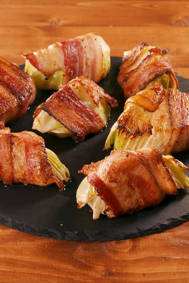 Bacon Cabbage Dippers