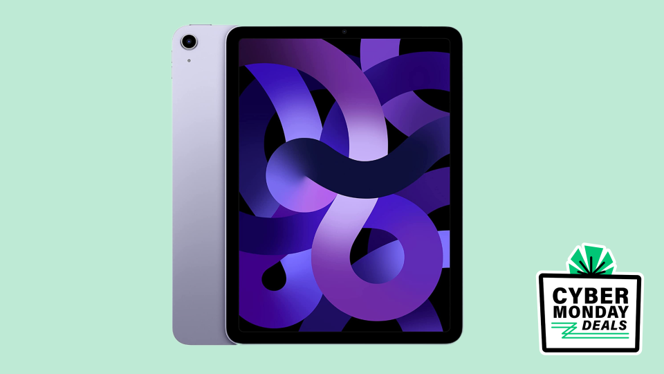 Get an iPad for less for Cyber Monday.