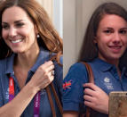 <p>Ici, Mallory porte un polo bleu similaire à celui qu’avait portée Kate Middleton durant les Jeux Olympiques de 2012 à Londres.<br> Crédit photo : Instagram Mallory Bowling </p>