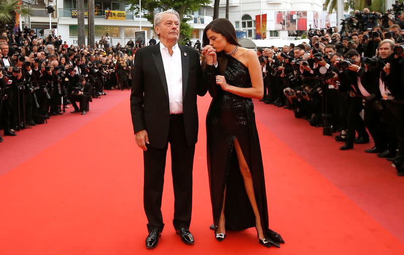 72nd Cannes Film Festival - Red Carpet Arrivals - Honorary Palme d'Or to Alain Delon