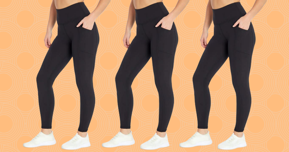 Meet your wear-with-everything black leggings. (Photo: Amazon)