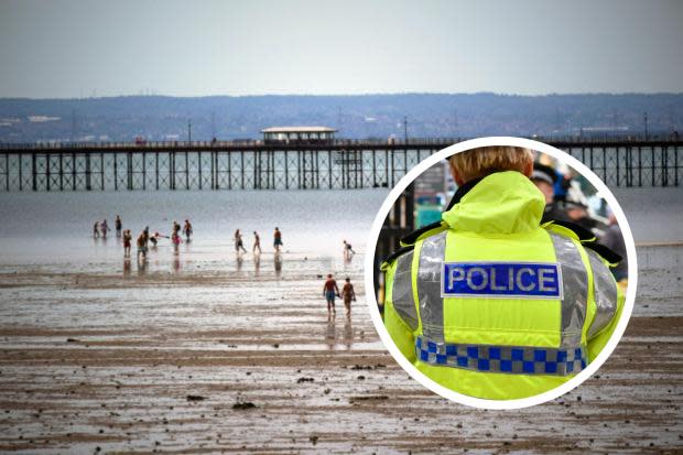 Unconscious boy pulled from sea in Southend by officer and members of public. Photo: PA