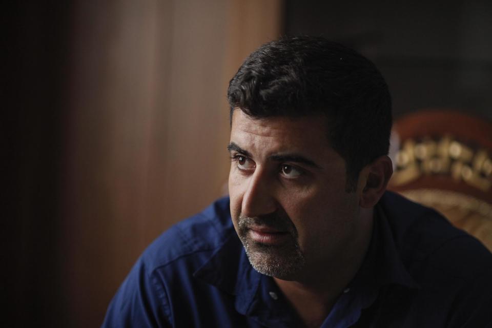 Polad Talabani, the director of the Kurdish Regional Government's  Counter Terrorist Group, in Khanaqin, in Iraq's Diyala province, on June 21, 2014.
[Sam Tarling]