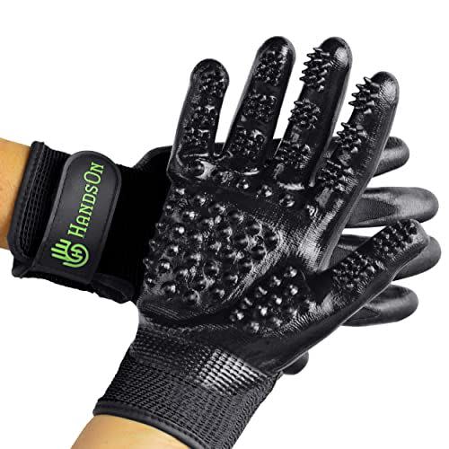 75) Pet Grooming Gloves