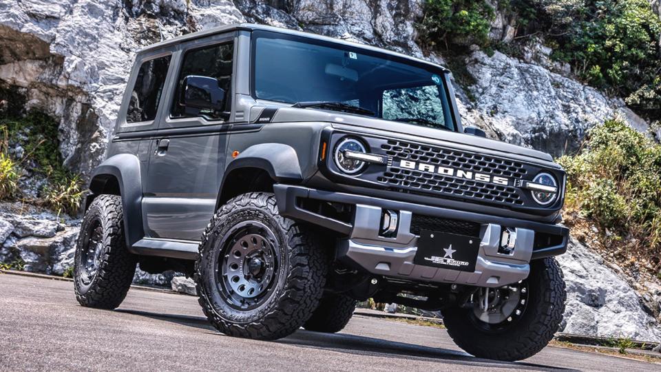 Suzuki Jimny Transforms Into Tiny Ford Bronco With Help of a Body Kit photo